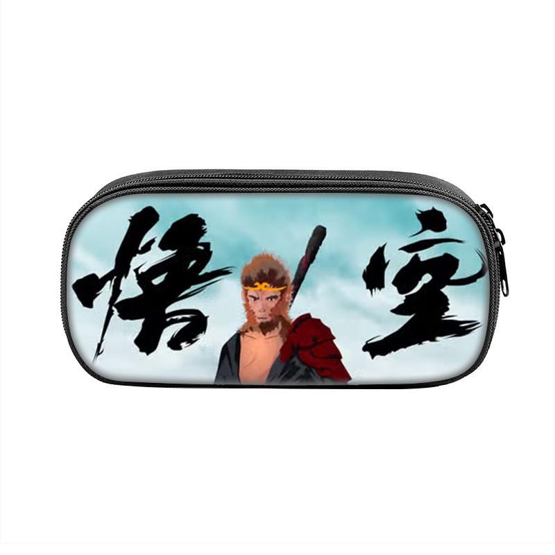 

Black Myth Wu Kong Pencil Case With Polyester Material For Students And Gaming Fans StyleA