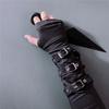 Hip Hop Milk Silk Fashion Accessories Half-finger Gloves Arm Cover Punk Wristband Belt Rivet