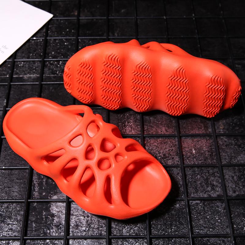 Fashion Brand Designer Kanye West Men 2025 Fashion Women Foam Runner Summer Men's Slide Casual Slippers Beach Shoes Eva Injection Shoes