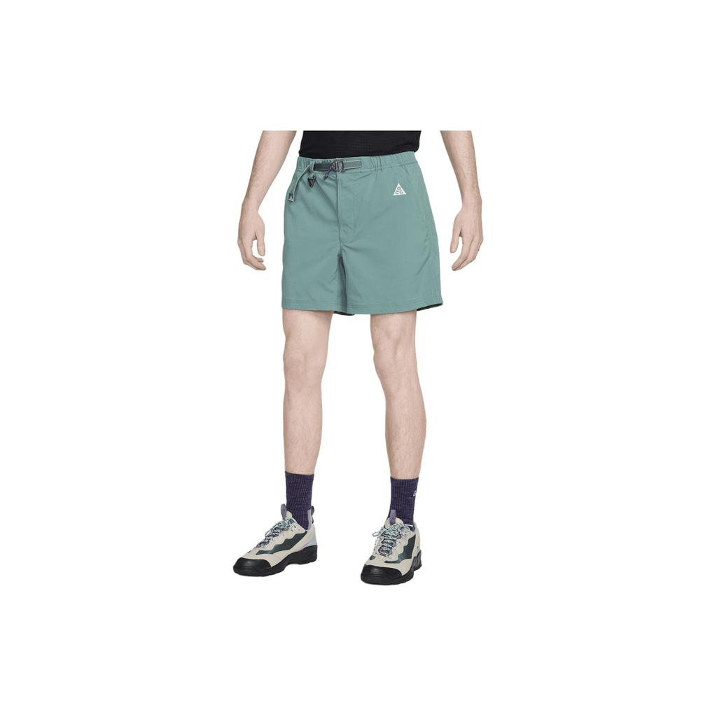 Nike ACG Series Solid Color Elastic Sports Casual Shorts Men Shorts Green FN2430-338
