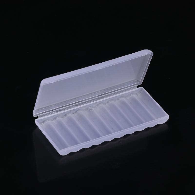 1/3/5Pcs Hard Container Holder Case 10 Slot Battery Storage Box For AAA Plastic Battery Organizer Accessories