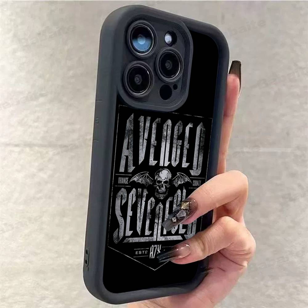 A-Avenged Sevenfold Phone Case for IPhone 17 16 15 14 13 12 11 Pro Max Mini Plus Soft TPU Back Cover