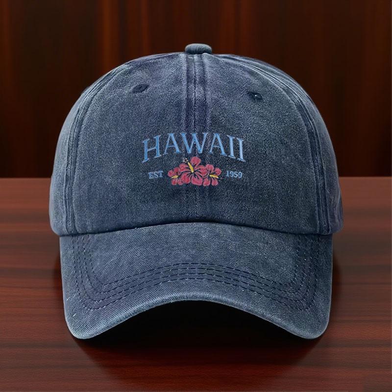 Baseball Cap Unstructured Low Profile Sun Protection Duck Tongue Hat Vintage Washed Cotton All-Match Trendy For Daily