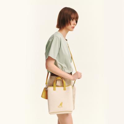 Kangol Duo Plus Mini Shopper Bag 3982 Yellow