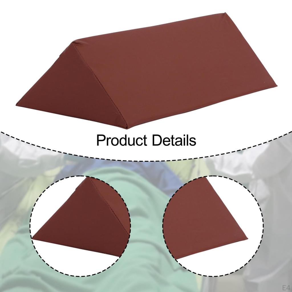 Lightweight Triangle Cushion for Bed Positioning Versatile Use