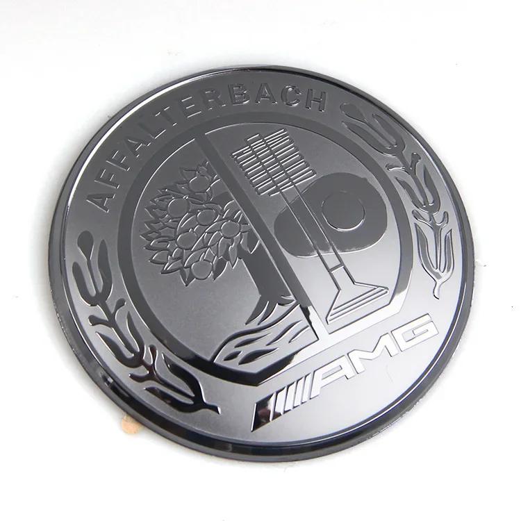 Car Sticker Hot For Benz 52mm 57mm Solid 3d & Flat Star Apple Tree Badge Nickle Car Emblem for Mercedes Benz AMG Steering Wheel
