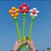 Summer Outdoor Gamesdopamine Vivid Flowers King Interactive Bubble Water Soap Bubbles Handheld Kids Toys Girl Gifts Baby Toys