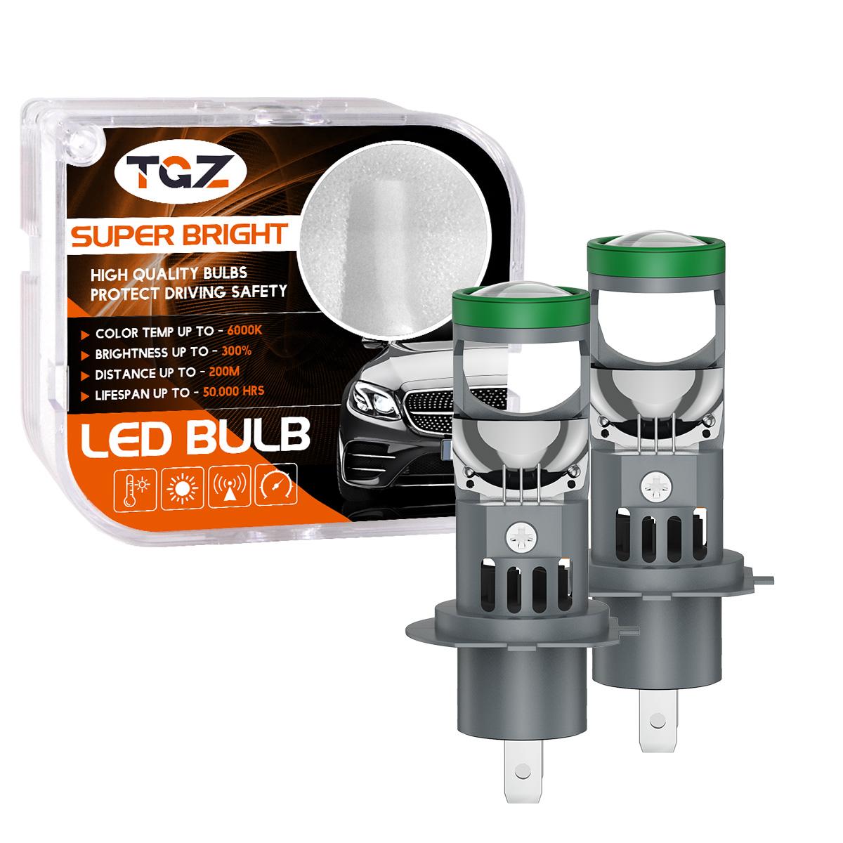 

2 шт. H4 H7 H11 9006 Светодиодная лампа Фара автомобиля 12 В 52 Вт Canbus Противотуманная фара Дальний/Ближний свет Белый 6000K Чип 3570 Подключи и играй для автомобиля 2PCS WHITE