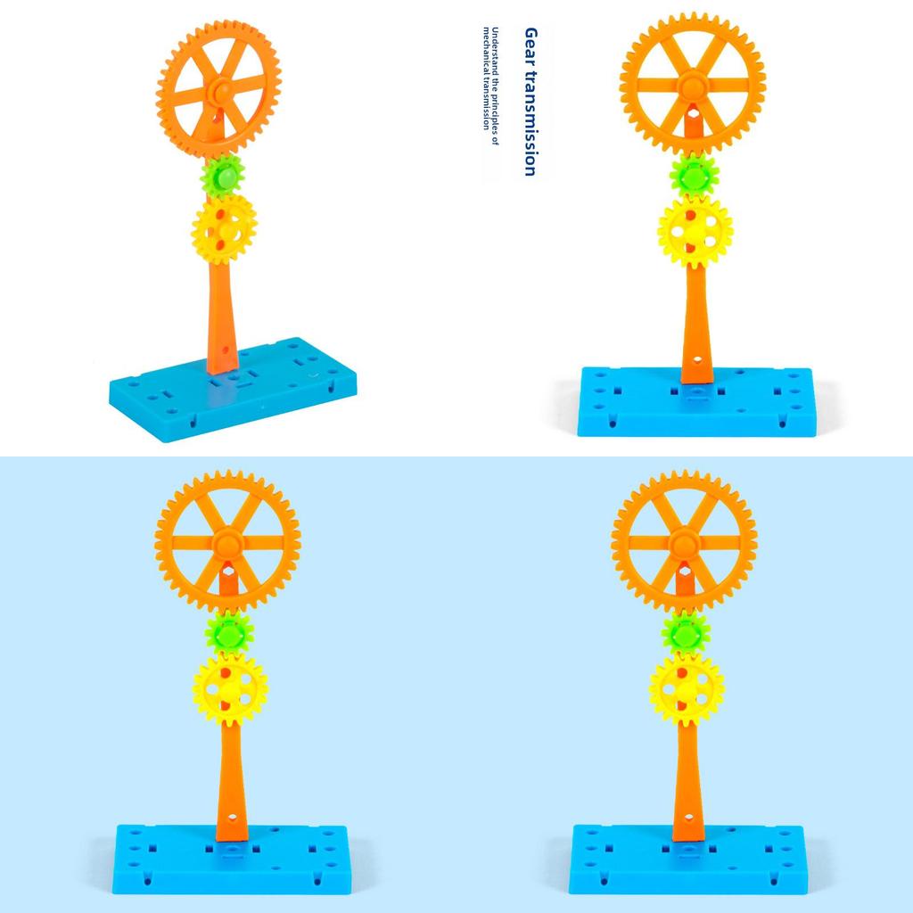 Mechanical Gear Operation Experiment Assembly Set Children Puzzle Toy For Science Experiments And Creative Learning