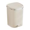 Pedal Waste Can for Effortlessly Refuse Handling, Step Trash Can for Busy Homemakers and Professional Garbage Bin