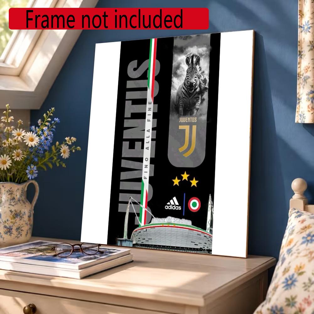 Juventus 5D Diy Diamond Painting Round Diamond Diy Frameless Holiday Artwork Suitable For Home Office Wall Decoration