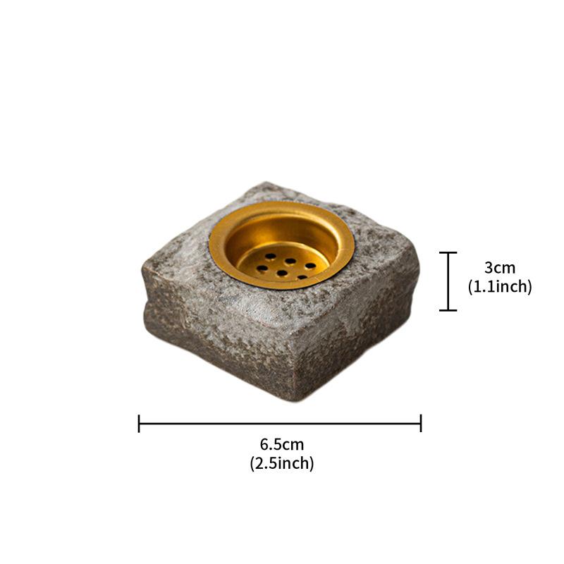 

Creative Rock Incense Holder Mini Zen Meditation Holder for Wood Chips Sticks Aromatherapy Stand Incense Burner Home Decor Gift