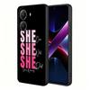 Girl Boss Lady Pink Weiche Handyhülle für Xiaomi Poco X5 X6 X7 X8 Pro Max X3 F7 F8 Ultra M8 M7 M6 M5 Redmi 15 15C 14C 13C 12C X4 F