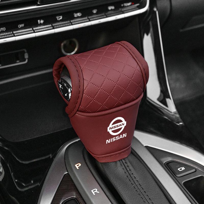 CEXDDH1 Auto Schalthebel Hoodie Abdeckungen Rutschfeste Schalthebelkappe Schalthebel Dekoration Für Nissan Qashqai X-Trail T32 T31 Juke J10 Nismo