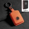 In-stock  Full-cover Suede Car Key Fob Case, Suitable for Volvo S60, S90, XC40, XC60, XC90 High Quality Keychain Accessory