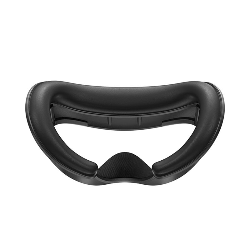 

ABNR Маска для VR Vision Pro Быстросменная Магнитная Конструкция Двойная Пена Эргономичное Крепление на Голову Уменьшение Давления на Лицо Легко Очищаемая Маска чёрный