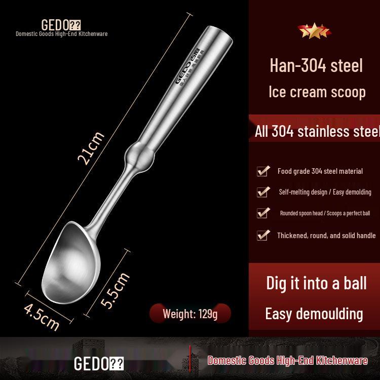 

Stainless Steel Ice Cream and Fruit Scooper Ball