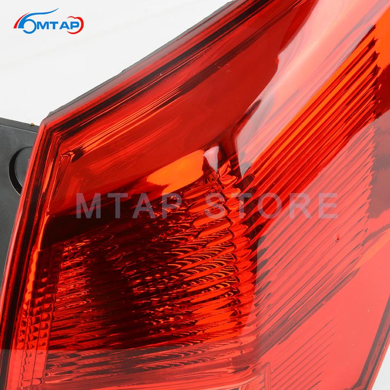 MTAP Outer Tail Light Tail Lamp For Nissan Qashqai Dualis J10 2008 2009 2010 2011 2012 2013 2014 2015 Rear Taillight Taillamp