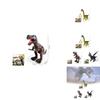 Childrens Dinosaur Toy Model With Lights For Development And Interactive Play