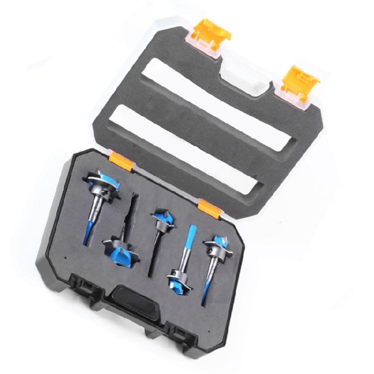 Precise Woodworking Drill Bit Hinge Hole Opener Adjustable Depth Setting Stable Shank Design For Hinge Installation