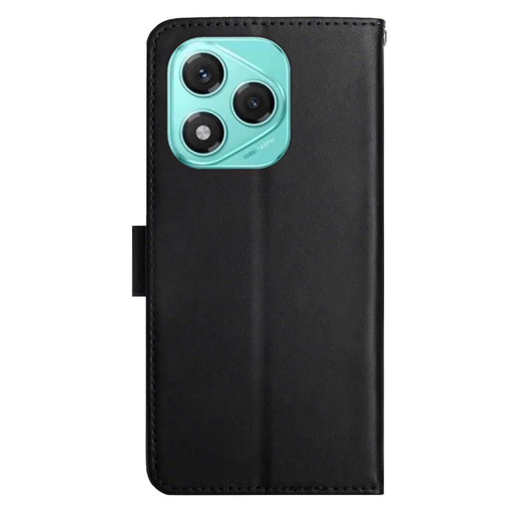 For Honor 400 Lite Case Genuine Cow Leather Phone Cover Nappa Texture