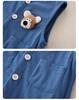 Corduroy Baby Romper: Warm Sleeveless Harem Pants for Boys - Early Winter/Autumn Style