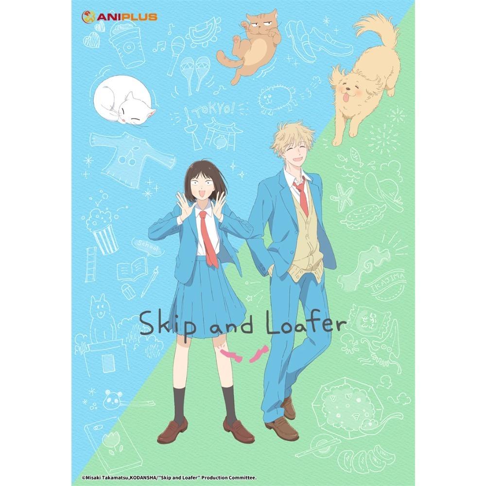 Aesthetics Pure Girl Manga Cover Pop Anime Skip And Loafer Poster Canvas Painting Wall Art Home Dormitory Room Decor
