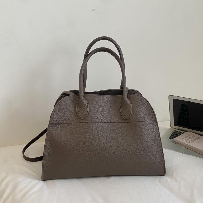 Luxe Echte Lederen Tote Bag Voor Dames Luxe Top Grain Koeienhuid Onderarmtas Zacht En Geurloos Grote Capaciteit Schoudertas