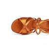 Women Latin Dance Shoes Satin/Leather Sandal Ladies Ballroom Party Dancing Shoes Soft Sole