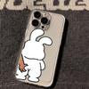 Pulling butt bear applies to iPhone17promax mobile phone case Apple 15 cartoon 14/13 personality 15 anti-drop x