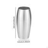 Stainless Steel Vase Flower Home Decoration Small Floral Arrangement Flowerpot for Coffee Table
