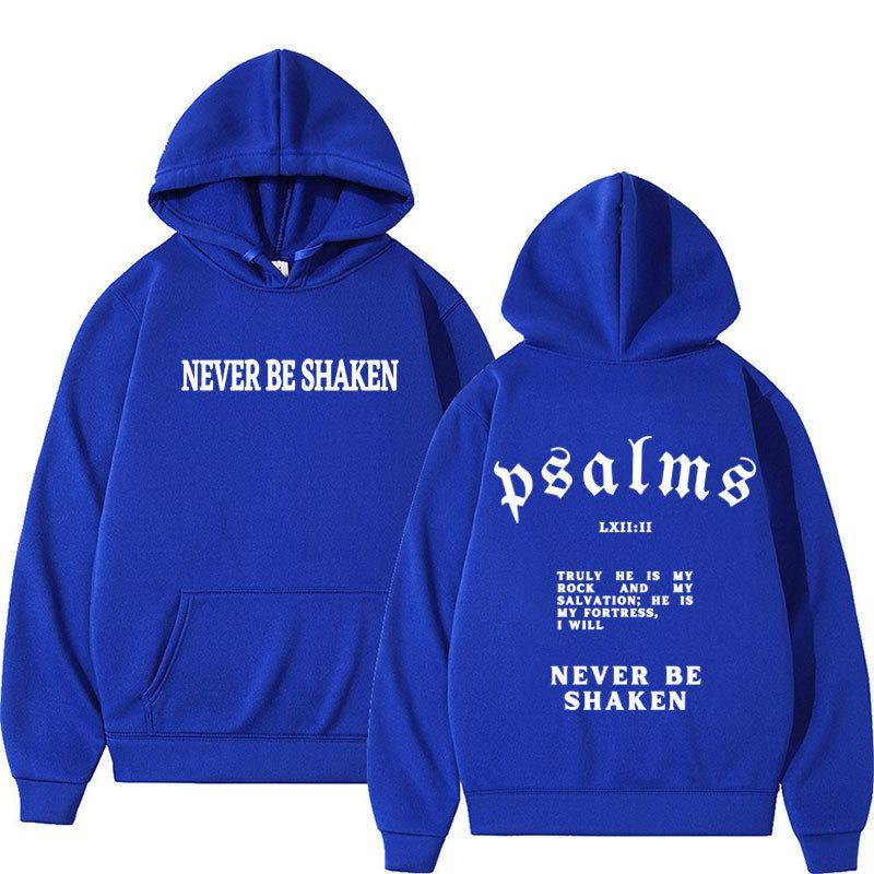 Men'S Aesthetic Christian Setwear Hoodies Bible Verse