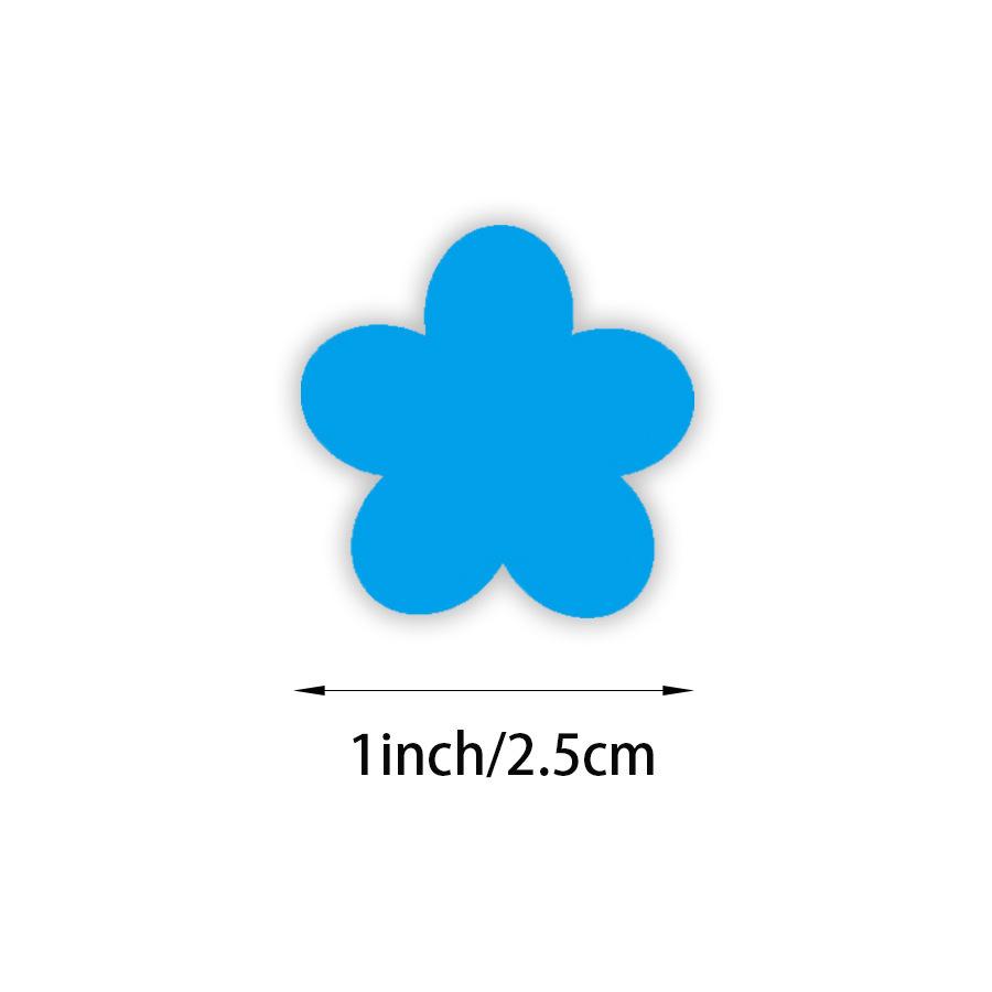 Heart-Shaped Love Stickers - 500 Self-Adhesive Labels per Roll