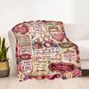 Süße 18. Geburtstags-Flaneldecke - Weich und geeignet für Sofas, Betten, Büros, Reisen, alle Jahreszeiten, tolles Geschenk für Feiertage und Geburtstage.
