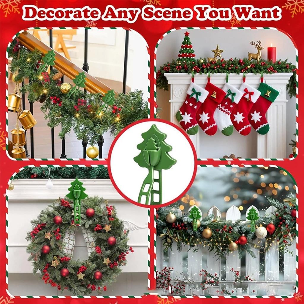 Neuer Weihnachts-Kranzbindedraht-Aufbewickler, Multifunktionales Bindeseil, Dehnbarer Draht-Organizer, Aufbewahrungszubehör