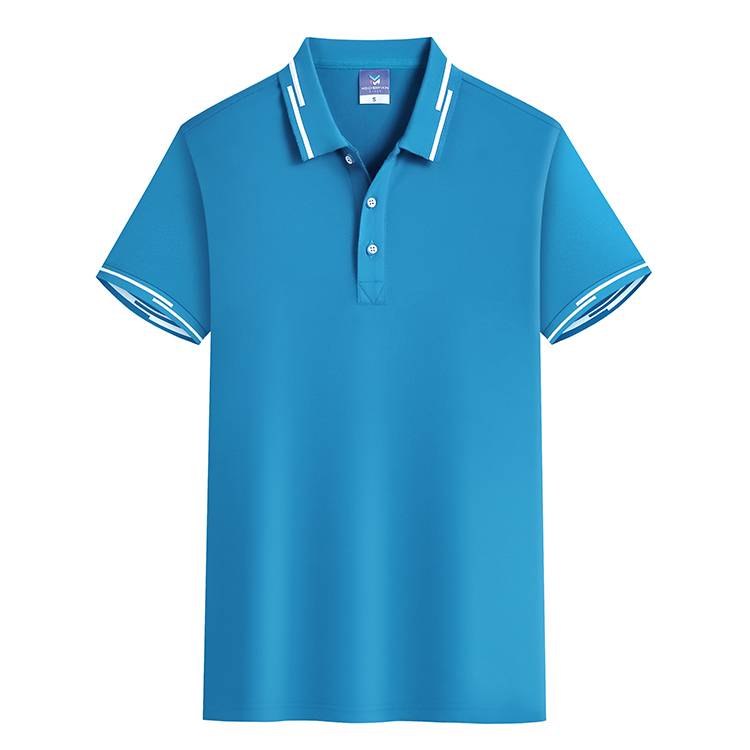 ZHJM 10125 Broken Bridge 200G Combed Siro High Imitation Cotton POLO