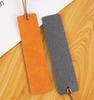 QIUHAN Retro Crazy Horse Pattern Tassel Leather Bookmarks Reading Travel Students Bookmark Office Welcome Gifts Office Workers