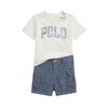 Ralph Lauren Baby Boys Polo T-Shirt & Shorts Set
