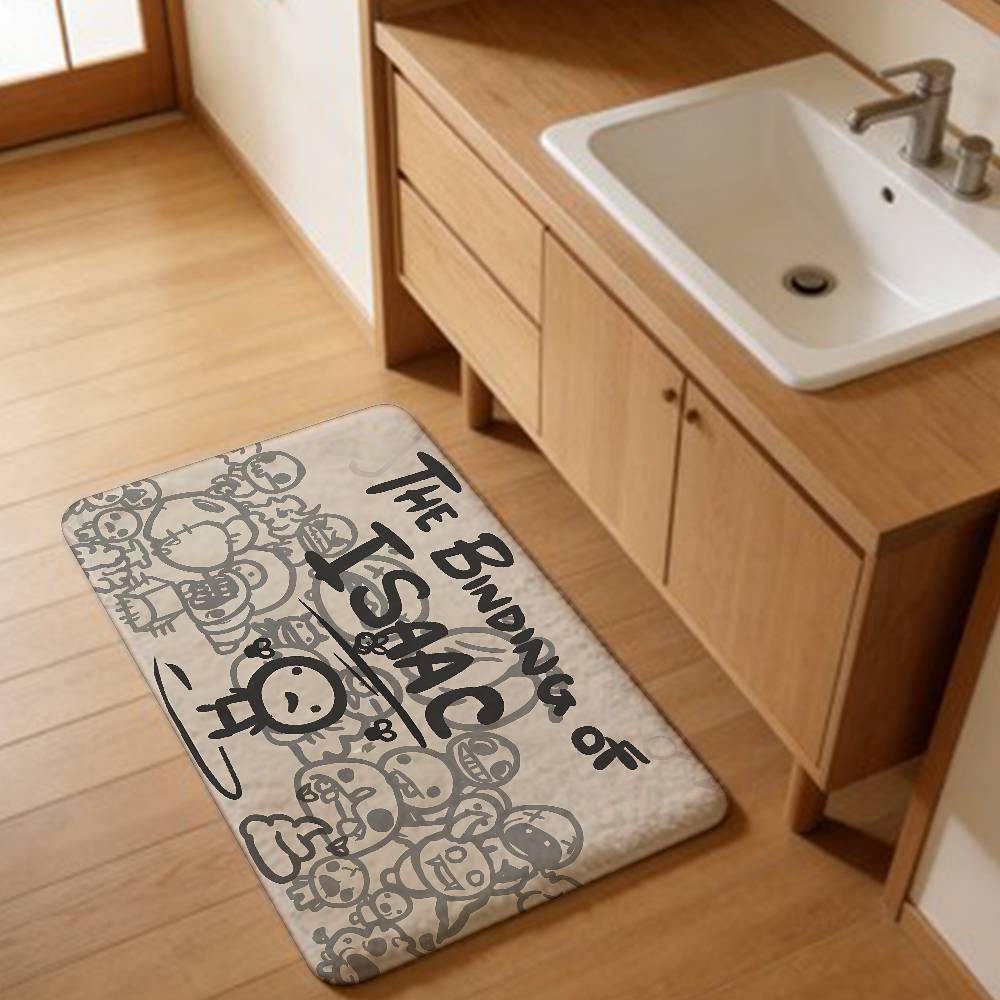 Game The Binding Of Isaac Floor Mat Rectangle Anti-slip Home Soft Badmat Front Door Indoor Outdoor Mat Welcome Doormat