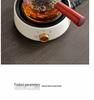 Compact Electric Ceramic Tea Brewer with Glass Teapot - Ideal Tabletop Stove & Mini Water Boiler