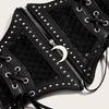 Girl Lattice Belt Cowgirl Punk Waist Belt Lace-up Trendy Stylish for Jeans Dress