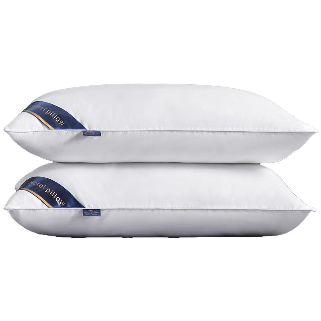 Luxury Hotel-Quality Down-Like Pillow with Neck Support for Home or Dorm