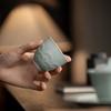 2pc/lot Yaozhou Kiln Lotus Petals Teacup Japanese Tea Bowl Cup For Tea Tea-tasting Meditation Cup Jianzhan Master Cups Gift 80ml