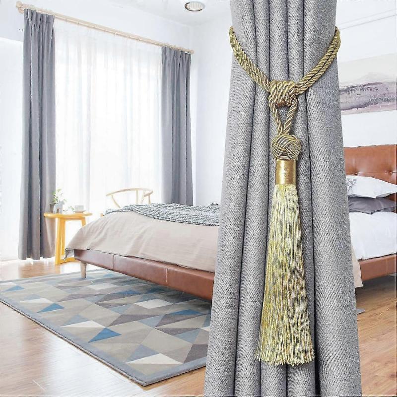 Elegant Fringed Tassels for Curtains and Home Decor Styling