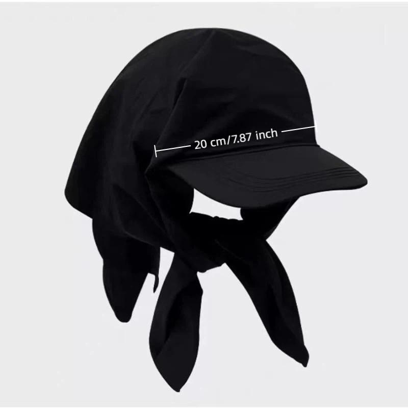 Baseball Adult Bandana Baseball Spring Summer Casual Sport For Woman Men Outdoor Visor Hat With Adjust Headscarf