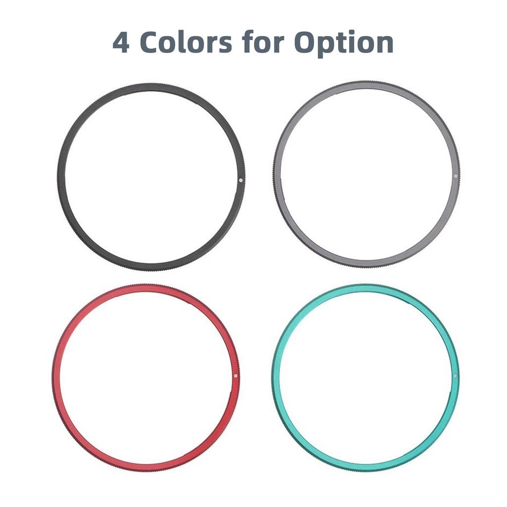 JLwin JL-GR3 Dekorasjonsring i metall for objektivring, erstatning for RICOH GR3 GR III GRIII kamera