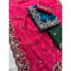 Celebrity Style Party Wear Fendy Chiffon Silk Saree