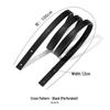 Strisce di pelle bovina per accessori fai da te per bagagli, vera pelle D-63 con trama piatta, incrociata e litchi.