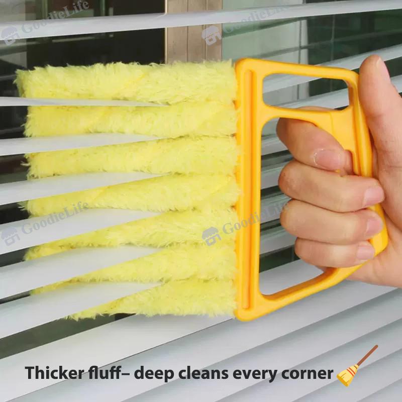 

Съемная щетка для чистки воздуховодов и радиатора для удаления пыли и мытья жалюзи, ручной инструмент Pack of 1 жёлтый