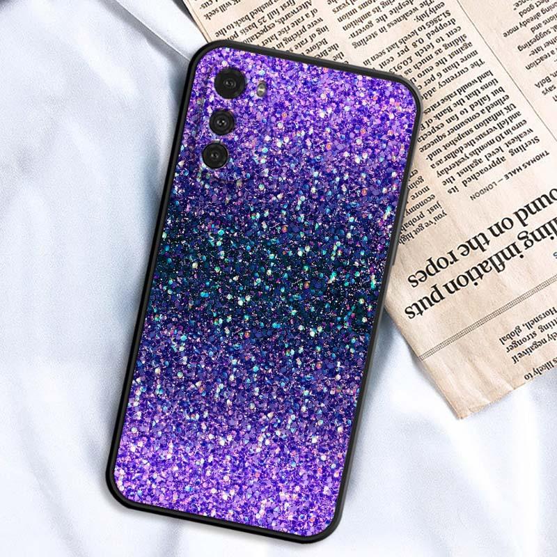 Shining creative patterns For Motorola G85 Edge 50 G24 G35 G14 G04 40 G72 G34 G G54 G13 G32 5G Black Phone Case